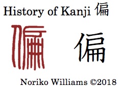 History of Kanji 偏